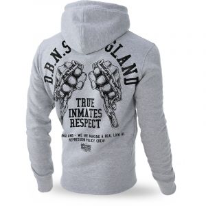 Kapuzenjacke,zip "D.B.N.S. Gangland"