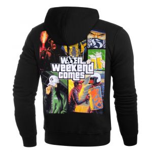 Kapuzensweatshirt "Weekend"
